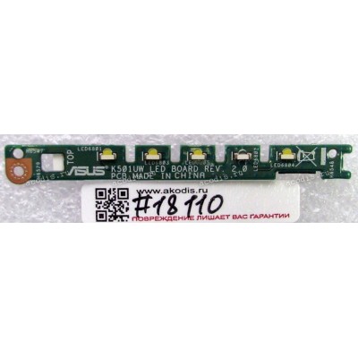 LED board Asus K501UW (p/n 90NB0BQ0-R10010) 