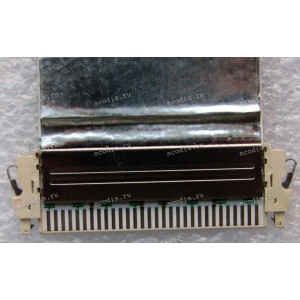 LCD LVDS FFC шлейф мониторный 30 pin прямой, шаг 1.0 mm, длина 100 mm Asus All In One ET2301INTH (p/n: 14010-00013600), с замком с одной стороны