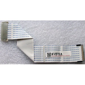 FFC шлейф 30 pin прямой, шаг 0.5 mm, длина 200 mm LVDS Asus LCD Monitor VK222HE (p/n: 14004-00390000)