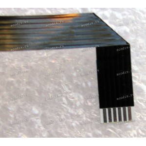 FFC шлейф 6 pin прямой, шаг 1.0 mm, длина 120 mm TouchPad HP Pavilion dv6-6145sf (p/n AB610, 50.4RI04.011) BLACK