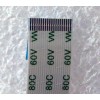 FFC шлейф 20 pin прямой, шаг 0.5 mm, длина 172 mm USB Lenovo IdeaPad S510P (p/n 14010-00153100)