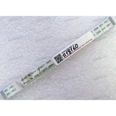 FFC шлейф 20 pin прямой, шаг 0.5 mm, длина 136 mm USB Asus GL552JX, GL552VL, GL552VW, GL552VX (p/n 14010-00152100) экранированный