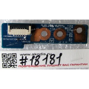 Power Button board Acer Aspire V5-571, V5-431, V5-531, V5-551 (p/n 48.4TU08.011)