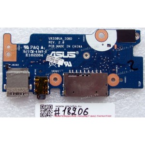 USB & Audio & CardReader board Asus UX330UA (p/n 90NB0CW0-R10010) 