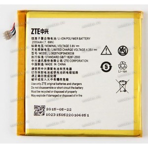 АКБ ZTE Blade L2, U879, V889, A75 (3,8v, 2000mAh, 7,6Wh) li3820t43p3h636338 new оригинальный