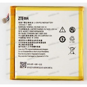 АКБ ZTE Blade L2, U879, V889, A75 (3,8v, 2000mAh, 7,6Wh) li3820t43p3h636338 new оригинальный АКБ ZTE Blade L2, U879, V889, A75 (3,8v, 2000mAh, 7,6Wh) li3820t43p3h636338 new оригинальный