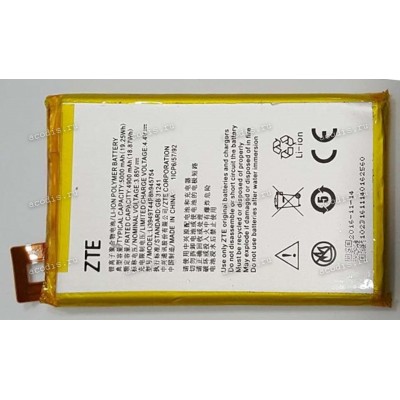 АКБ ZTE Blade A610 Plus/Blade A2 Plus (3,85v 4800mAh 18,87Wh) Li3949T44P8h945754, ориг new