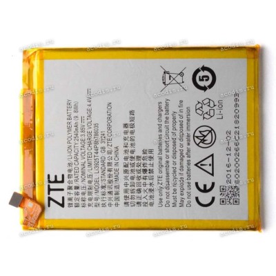 АКБ ZTE Blade A910, Blade V7, Blade Z10 (3,85v, 2540mAh) Li3925T44P8h786035 оригинальный