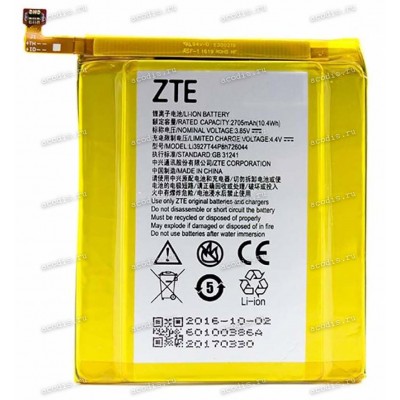 АКБ ZTE Axon 7 Mini (3,85v, 2705mAh) Li3927T44P8h726044 оригинальный с разбора