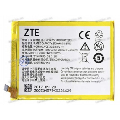 АКБ ZTE Blade V8 (3,87v 2730mAh) Li3927T44P8h786035, ориг