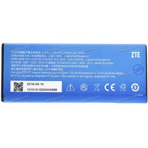 АКБ ZTE V993W, Blade HN, V5 RedBull (3,8v 2400mAh 9,1Wh) Li3824T43P3hA04147, ориг