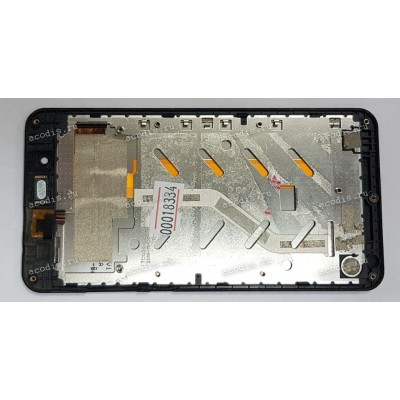 5.0 inch Digma Vox S506 4G (LCD+тач) черный с рамкой 854x480 LED  разбор / оригинал