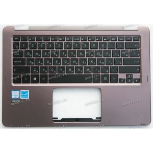 Keyboard Asus UX360C Zenbook сиреневый русифицированная (13NB0BA2AP0201, 3BBKDTCJN30)+Topcase