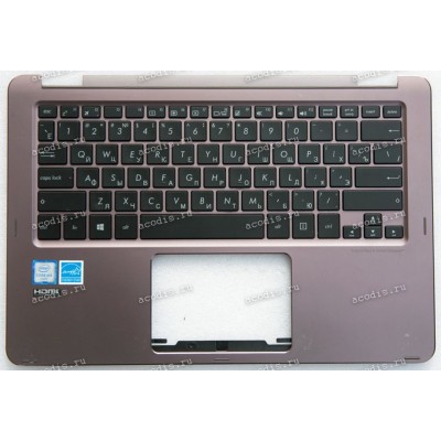 Keyboard Asus UX360C Zenbook сиреневый русифицированная (13NB0BA2AP0201, 3BBKDTCJN30)+Topcase