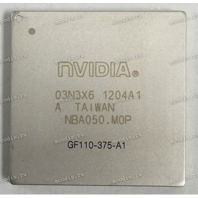 Микросхема nVidia GF110-375-A1 DT GeForce GTX 580 (Asus p/n: 02G190018700) NEW original datecode 1204A1