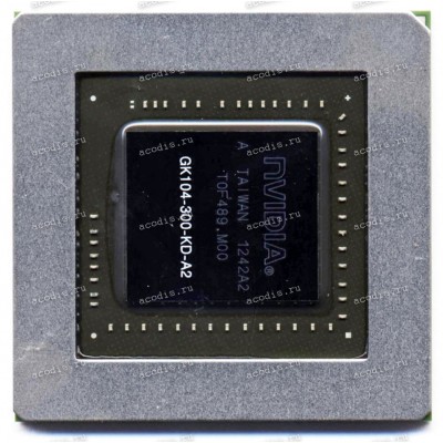 Микросхема nVidia GK104-300-KD-A2 GeForce GTX 660 Ti FCBGA1745 (Asus p/n: 02004-00230300) NEW original datecode 1218A2, 1235A2, 1238A2, 1241A2