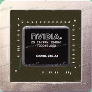 Микросхема nVidia GK106-240-A1 GeForce GTX 650 Ti FCBGA1428 (Asus p/n: 02004-00270100) NEW original datecode 1324A1, 1330A1
