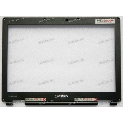 Верх. кр. рамка Toshiba F30-141 чёрная (GM902331611A-A)