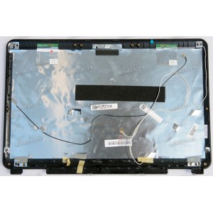 Верхняя крышка Asus K50C,  K50 глянец, тёмно-серый с орнаментом (13N0-EJA0702, 13GNVK1AP011)