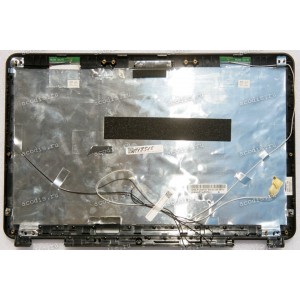 Верхняя крышка Asus K50IN чёрный матовый орнамент (13N0-FJA0101, 13GNWP1AP010-1)