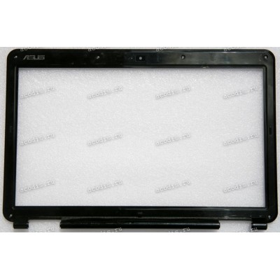 Верх. кр. рамка Asus K50IJ-1A чёрная глянцевая (13N0-EJA0801, 13GNVK1AP020)