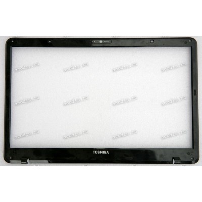 Верх. кр. рамка Toshiba Satellite L670, L670D, L675 чёрная глянцевая (AP0CK000100)
