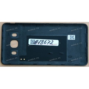 Задняя крышка Samsung Galaxy J5 (2016) SM-J510FN/DS чёрная (GH98-39491B) original