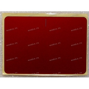 Наклейка тачпада Asus E402MA, X550VA (p/n 13NL0031L01021) Metallic Red, 104x73 mm