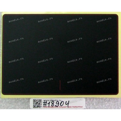 Наклейка тачпада Asus FX502VD, FX502VE, GL502VM, GL752VL, GL752VW (p/n 13NB07Z1L23031) black, 103x60 mm
