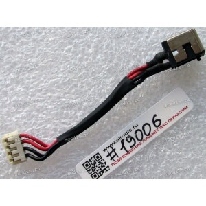 DC Jack Asus F82Q, F52Q, F52A (p/n 14G140271100) + cable 85 mm + 4 pin