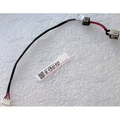 DC Jack Lenovo IdeaPad G470, G475, G570, G575, G585, G770, G780, N580, N585, U460, U460S, Y470  (p/n QIWG5, DC30100H800) + cable 125 mm + 4 pin REV: 1.0