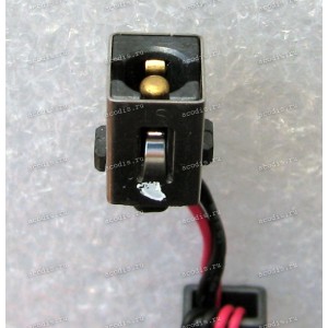 DC Jack Lenovo IdeaPad G470, G475, G570, G575, G585, G770, G780, N580, N585, U460, U460S, Y470  (p/n QIWG5, DC30100H800) + cable 125 mm + 4 pin REV: 1.0