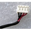 DC Jack Lenovo IdeaPad B550, G550, G555, G570, G575, G770 (p/n PIWG4, DC30100DF00) + cable 300 mm + 4 pin REV: 1.0