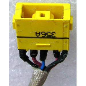 DC Jack Lenovo IdeaPad G500S, G505S, G510S, Z501, Z505 (p/n DC30100PC00) + cable 150 mm + 5 pin DC Jack Lenovo IdeaPad G500S, G505S, G510S, Z501, Z505 (p/n DC30100PC00) + cable 150 mm + 5 pin