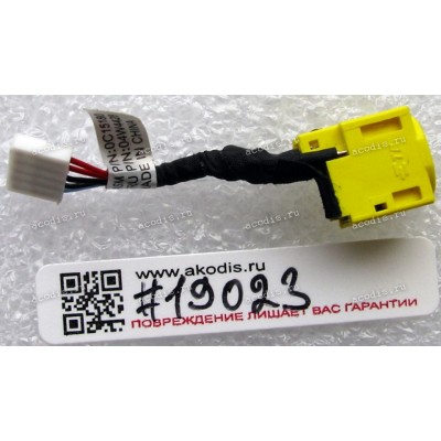 DC Jack Lenovo ThinkPad T430U (p/n DD0LV3AD000, FRU: 04W4428 ) + cable 35 mm + 5 pin