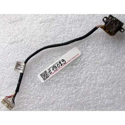 DC Jack HP Pavilion dv6-6000, dv7-6000 (665306-001, 50.4RN09.001) + cable 130 + 7 pin (Ф - стандартный 3-пин Dell/HP)
