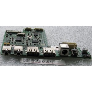 DC Jack board & USB & Audio & Power Button Asus A4000, A6000, A4C  (p/n: 08-20VC0122H REV:2.2)