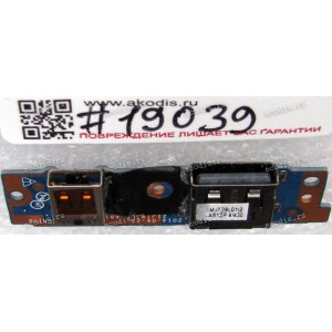 DC Jack board & USB Lenovo ThinkPad 10 (p/n FRU 00HW298 LS-A813P)