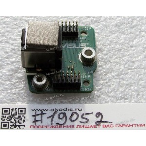 DC Jack board Asus G751JM, G751JL (p/n 90NB06G1-R10030)