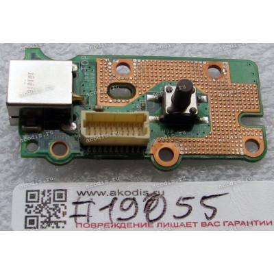 DC Jack board & Power Button Asus U53JC (p/n 90R-NZ5DC1000Y)