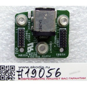 DC Jack board Asus G750JW, G750JX (p/n 90NB00M1-R10030)