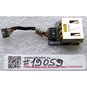 DC Jack board Lenovo IdeaPad Yoga 11s (p/n 43504712001)  + cable 30 mm + 5 pin