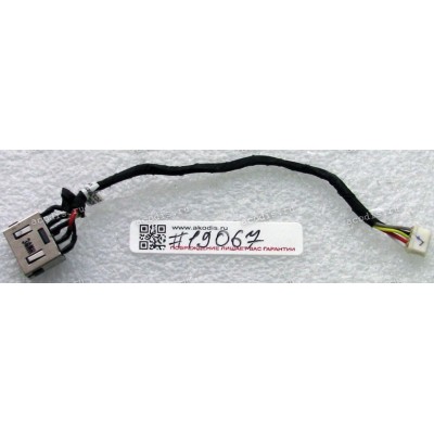 DC Jack Lenovo ThinkPad X230, X240, X250, X260, X270 + cable + 5 pin, 140 mm (p/n: DC30100LC00, SC10A39898, DC30100L800, SC10A39899, FRU 04Y1680, 04Y1681, 04X5358)