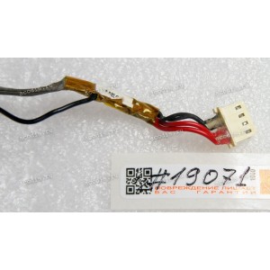 DC Jack Toshiba Satellite P300, P300D, P305, P305D, A300, U300 + cable 200 mm + 4 pin (p/n: A000039680, A000039770)