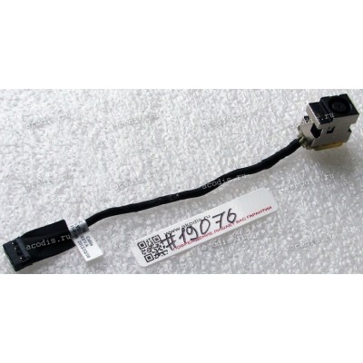 DC Jack HP Envy 4-1015, Pavilion dm4-3000, g6-2000, g7-2000, Mini 210-4100, Compaq Presario CQ58 (p/n 661680-TD1) + cable 100 mm + 8 pin