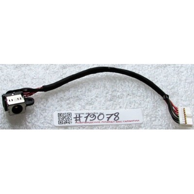 DC Jack Asus N552VW, N552VX (p/n 14026-00040300) + cable 117 mm + 8 pin