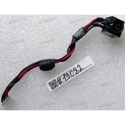 DC Jack Toshiba Satellite X200-251 + cable 120 mm + 4 pin