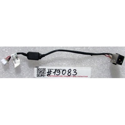 DC Jack HP Mini 210-2000, 210-2000EH, 210-2090NR, 210-2130NR, 210-2100, 2145DX (edward dc-in cable SIGNATRON) + cable 100 mm + 4 pin
