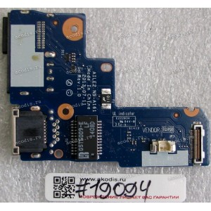 DC Jack board & Onelink & RJ-45 Lenovo ThinkPad Edge E540 (p/n AILE2 NS-A161, DC02C003D00, 04X4337)