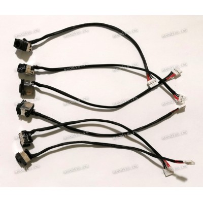 DC Jack Samsung NP270E5E, NP275, NP300E5E, NP500 + cable 155 mm + 4 pin